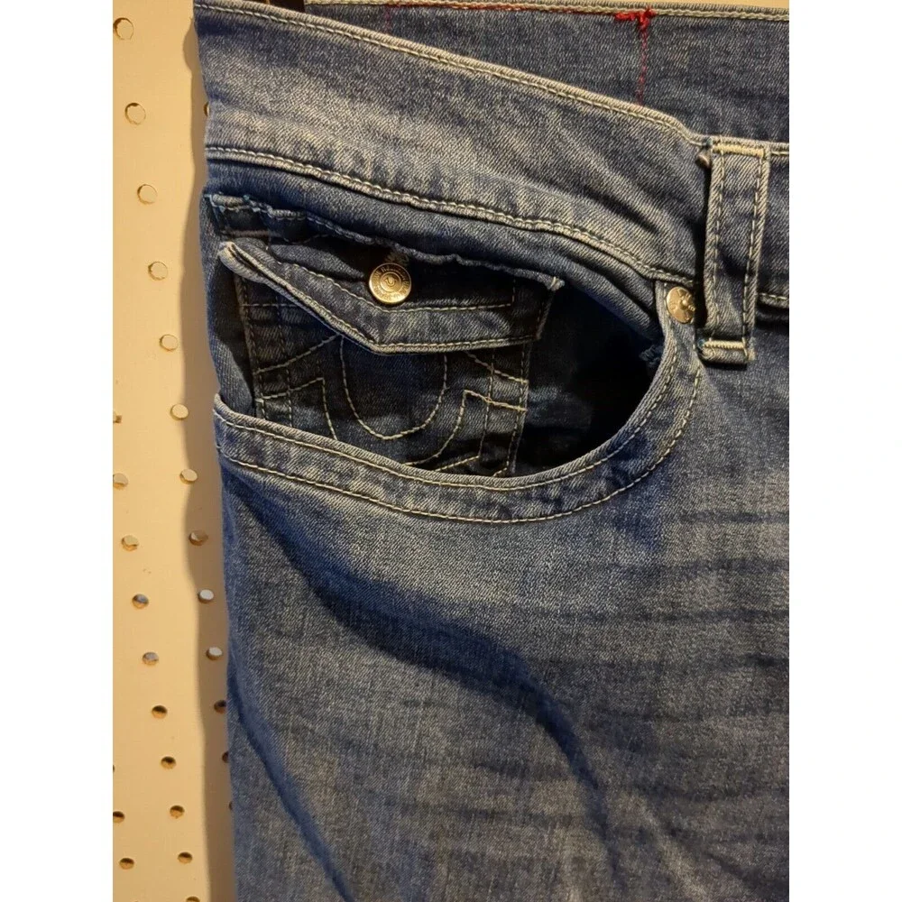 True Religion Rocco Blue Jeans 40 Relaxed Skinny